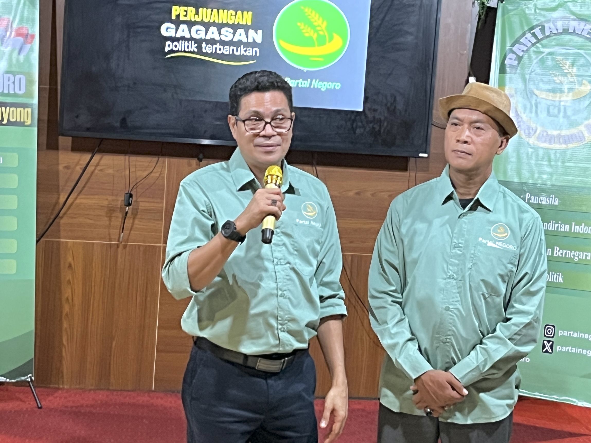 Partai Negoro Resmi Diluncurkan, Diinisiasi Faizal Assegaf