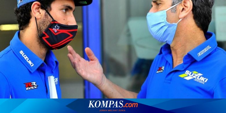 Ada Nostalgia di Balik Masker yang Dipakai Tim Suzuki MotoGP