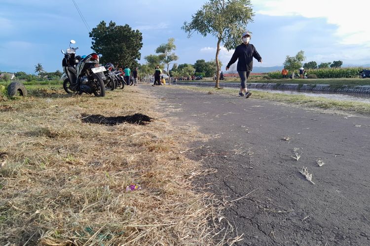 Eks lokalisasi di Burnik Kelurahan Dawuhan, Kecamatan Situbondo Kota, Kabupaten Situbondo, Provinsi Jawa Timur menjadi spot lari.