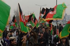 Warga Kabul Protes Aksi Taliban Bunuh 21 Prajurit Afganistan