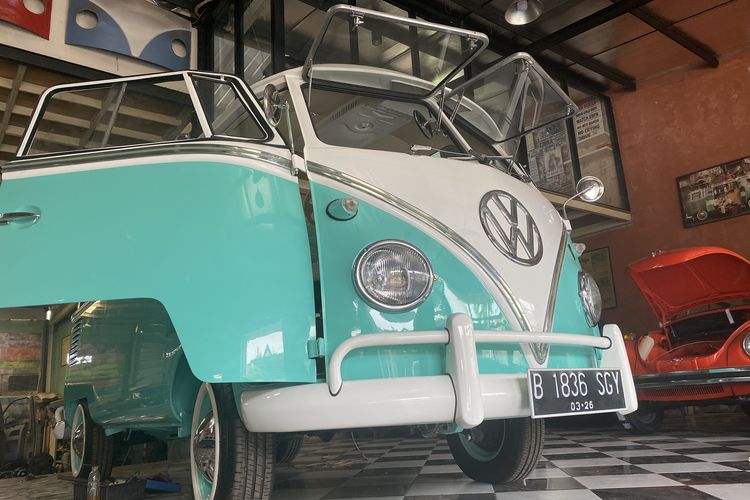 Bengkel spesialis restorasi VW Yumos garage yang ada di Semarang.