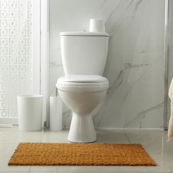 Ilustrasi kloset, toilet kamar mandi.