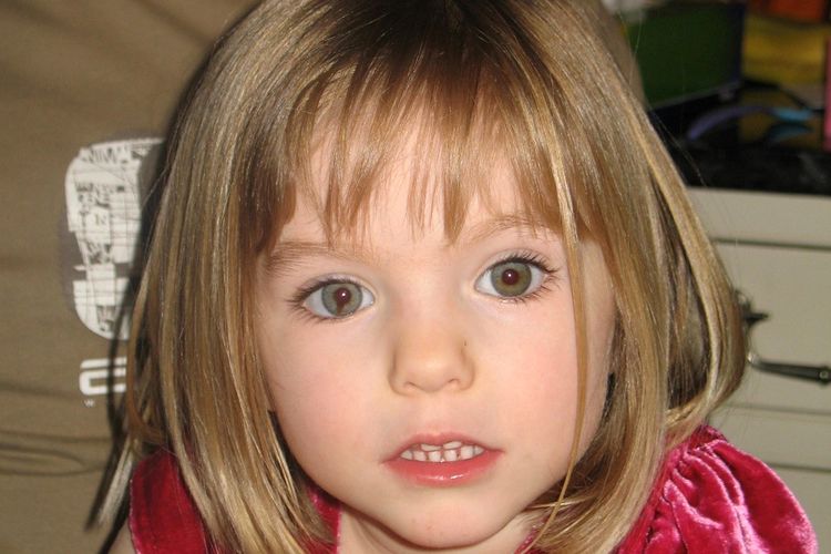 Foto Madeleine McCann, gadis 3 tahun yang hilang diculik di Praia da Luz, Portugal, pada 3 Mei 2007. Polisi Metropolitan Inggris pada 3 Juni 2020 mengidentifikasi tersangka baru dalam kasus ini, yang belum terpecahkan selama lebih dari 13 tahun.