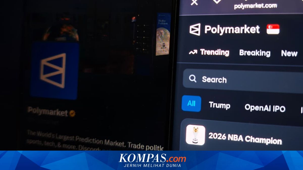 Komdigi Blokir Polymarket di Indonesia, Disebut Judi Online Berbasis Kripto