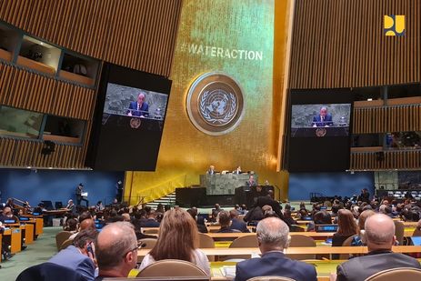 Hadiri UN 2023 Water Conference, Menteri PUPR Sampaikan Komitmen Water Action Agenda