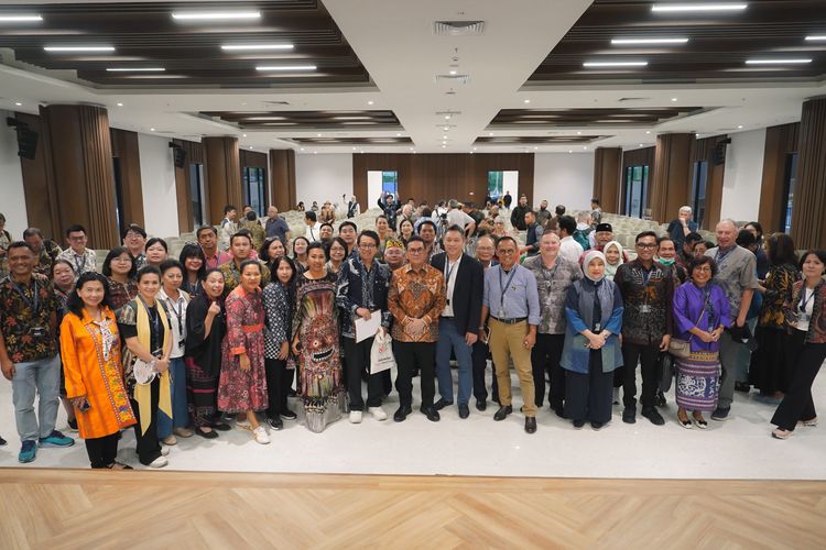 Menteri Perdagangan, Budi Santoso menghadiri kongres diaspora Indonesia (Congress of Indonesian Diaspora/CID) ke-8 di Ibu Kota Nusantara, Kalimantan Timur (1/8/2025).

