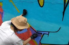 Dulunya Hobi Coret-coret Tanpa Izin, Seniman Grafiti Ini Nyaris Diciduk Polisi dan Dikejar Satpam