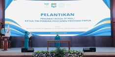 Dinilai Berpengalaman, Tyas Fatoni Diangkat Jadi Pj Ketua TP-PKK dan Ketua Pembina Posyandu Papua
