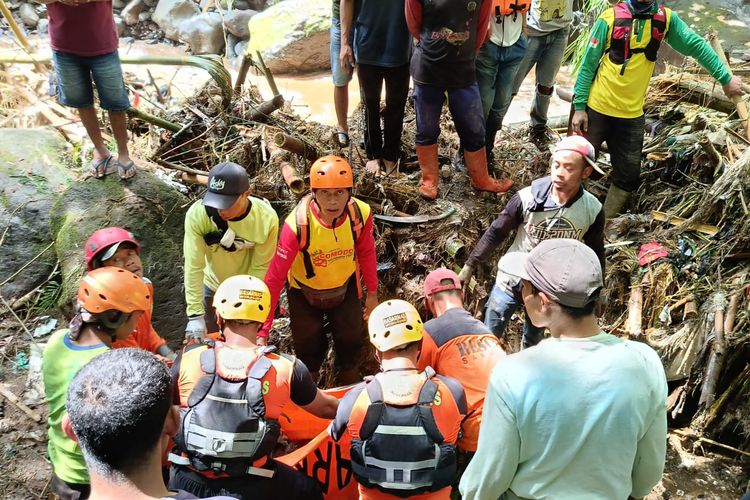 Pencarian Korban Hanyut di Wonosobo, Jasad Ditemukan 6 Km dari Lokasi Awal