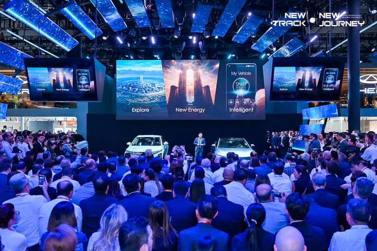 Chery Omoda EV diperkenalkan di Shanghai Auto Show 2023
