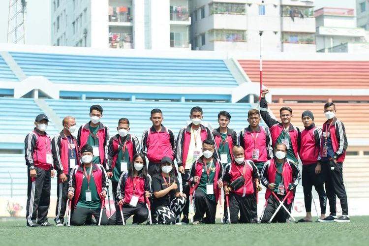 Timnas sepakbola amputasi Indonesia berhasil mengamankan tiket ke Piala Dunia 2022. Kepastian lolos ini diperoleh setelah timnas sepakbola amputasi Indonesia meraih dua kemenangan di dua laga pertama kualifikasi Piala Dunia zona Asia Timur yang diadakan di Dhaka, Bangladesh. 