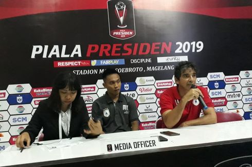 Piala Presiden 2019, Luciano Bangga dengan Pemain Persipura