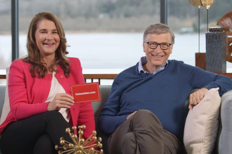 Bill dan Melinda Gates.