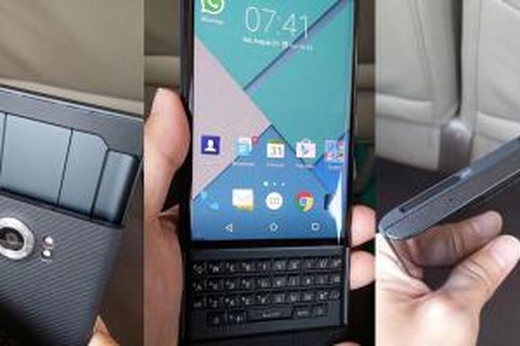 BlackBerry Priv, nama smartphone BlackBerry pertama dengan OS Android.