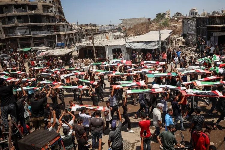 112 Jenazah Ditemukan dari Reruntuhan Gaza, Keluarga Menanti Hampir 3 Tahun, Kini Bisa Dimakamkan