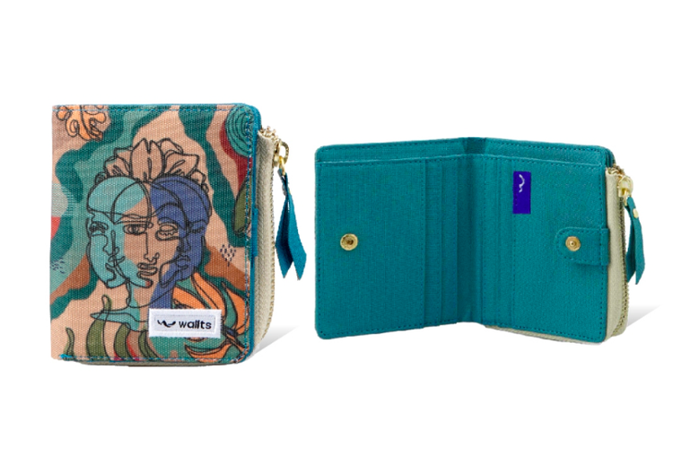 Salah satu koleksi dompet dari merek Wallts, rekomendasi dompet perempuan lokal 