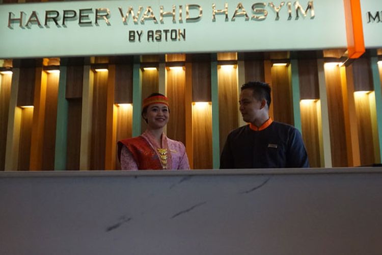 Harper Wahid Hasyim Medan, Senin (22/7/2019).