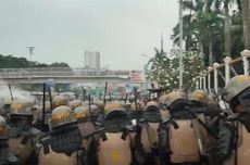 Belasan Anarko Aksi Hari Buruh Disebut Lempari Pengendara Dekat Gedung DPR Pakai Batu