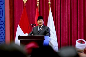 Prabowo Ucapkan Selamat Natal: Mari Sambut untuk Wujudkan Indonesia Emas 2045