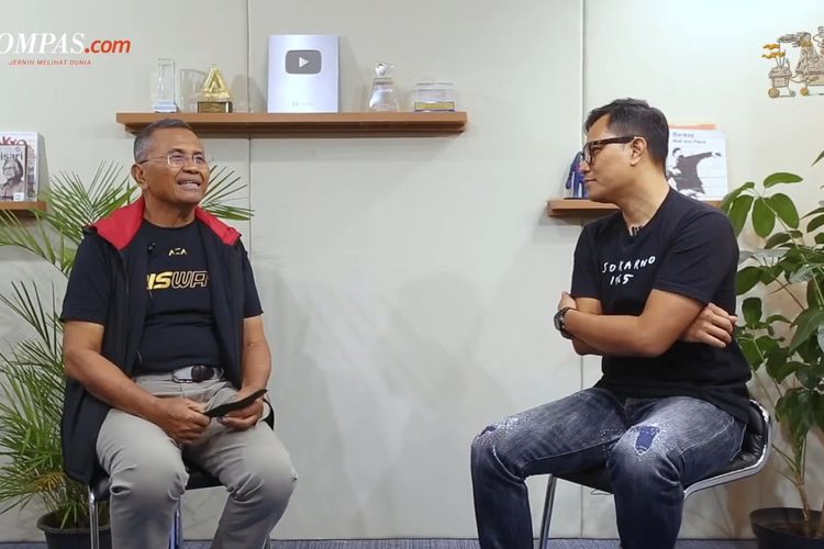Dahlan Iskan dalam perbincangan di acara YouTube Beginu.