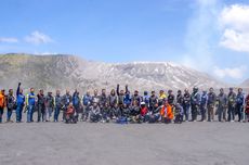 Komunitas V-Strom Indonesia Kumpul di Bromo