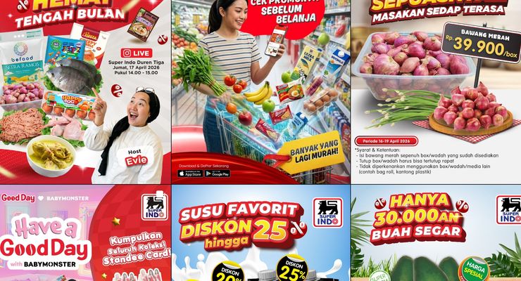 Promo Superindo Hari Ini 17 April 2026, Ada Diskon untuk Buah-buahan Segar