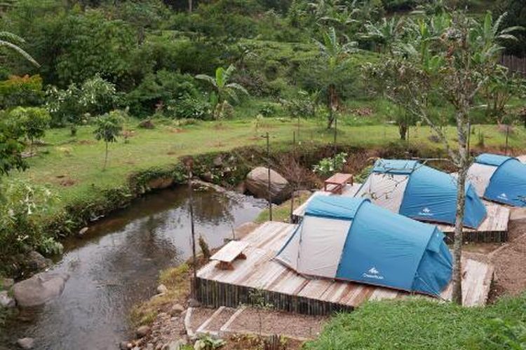 Tempat Camping di Agrowisata N8, Puncak, Bogor, Jawa Barat