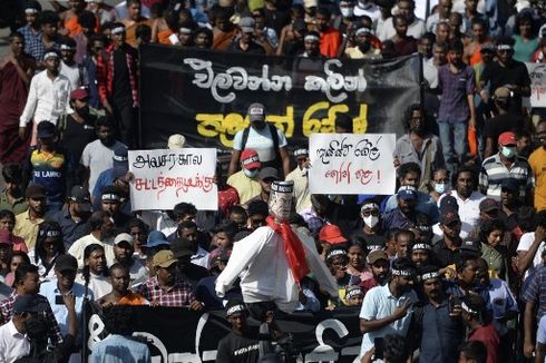 Rakyat Sri Lanka Tolak Ranil Wickremesinghe jadi Presiden: Kami Akan Bertahan di Jalan!