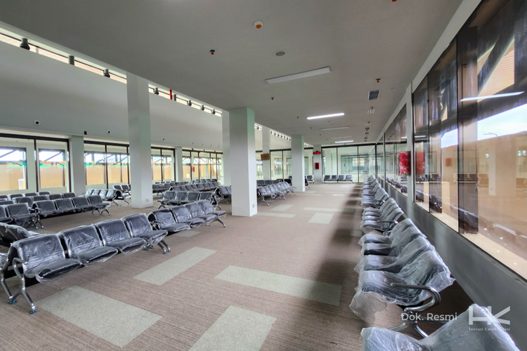 Ruang tunggu Bandara VVIP IKN