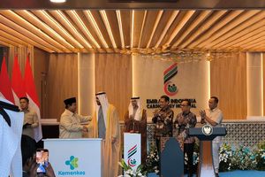 Prabowo Resmikan Rumah Sakit Kardiologi Emirat-Indonesia di Solo