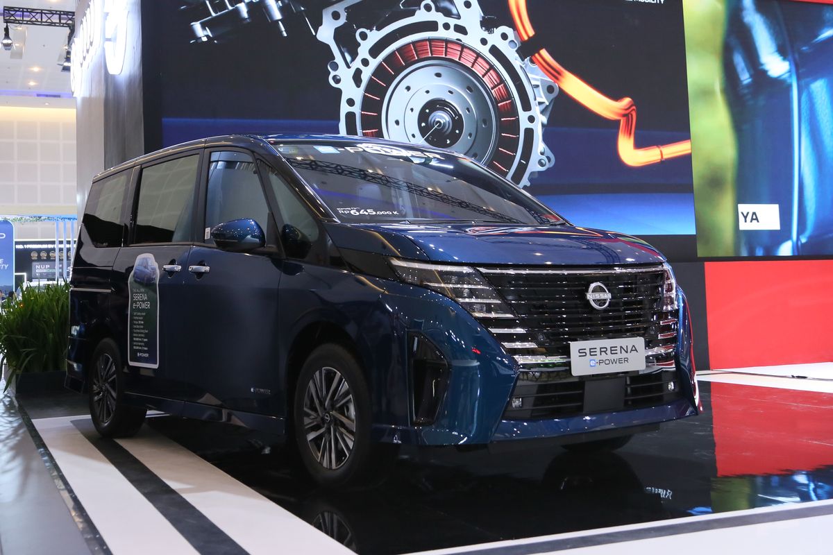 Nissan Serena e-Power dipamerkan pada GIIAS Surabaya 2024