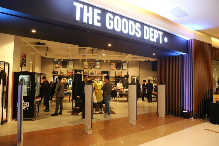 Toko The Goods Dept yang berlokasi di mal Pacific Place Jakarta.