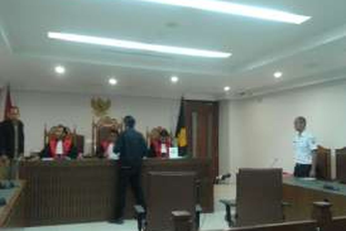 Rabu (10/8/2016), sidang gugatan Toeti Nozlar Soekarno terhadap Pemprov DKI terkait  kepemilikan lahan Cengkareng Barat di Pengadilan Negeri Jakarta Pusat