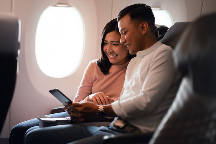 Layanan wifi gratis di semua kelas kabin maskapai penerbangan Singapore Airlines per 1 Juli 2023. 