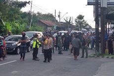 Di Yogya, Peserta Kampanye Sempat Ricuh, Kaca Mobil Pecah Kena Batu