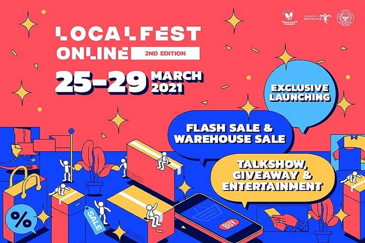  Setelah sukses dengan Localfest online perdana pada September 2020, kini hadir kembali Localfest Online 2nd Edition.