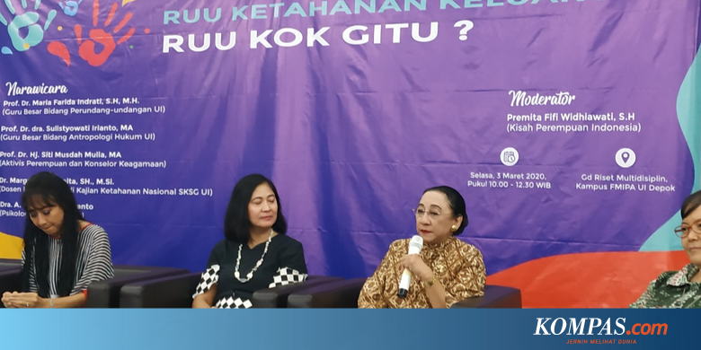 DPR Diminta Batalkan Pembahasan RUU Ketahanan Keluarga