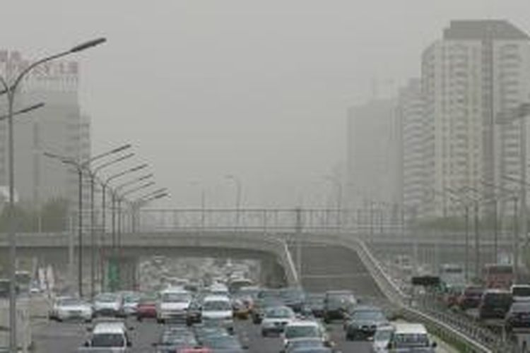 Polusi udara menjadi pertimbangan utama perusahaan berkantor di Beijing, Tiongkok.