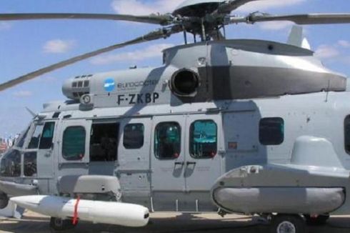 PT DI Serahkan Bagian Helikopter Cougar ke Perancis