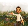 Aksi dan Gaya Jokowi di Metaverse IKN 