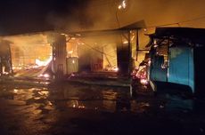 9 Unit Bangunan Usaha di Sikka Terbakar, Kerugian Capai Rp 2 Miliar