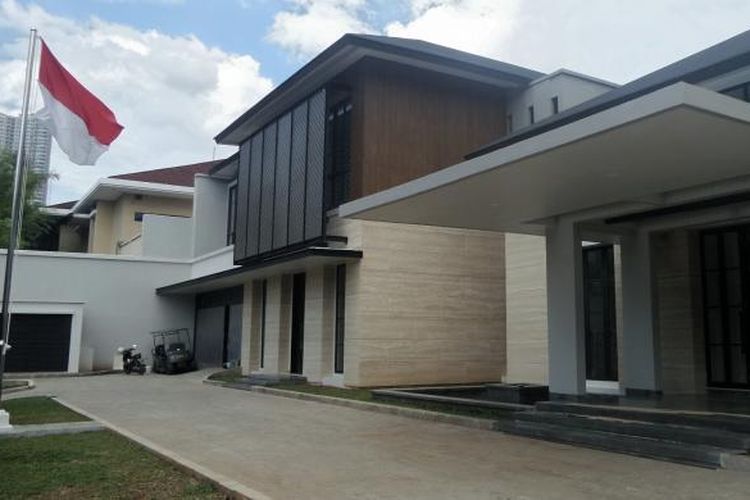 Rumah baru Presiden keenam RI Susilo Bambang Yudhoyono pemberian negara yang terletak di kawasan Mega Kuningan, Jakarta Selatan.