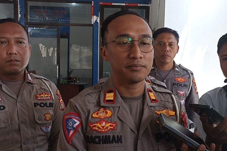 Kasat lantas Polres Lombok Tengah Iptu Abdul Rachman