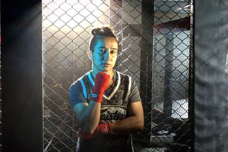 Anita Karim, petarung Mis Martial Arts (MMA) wanita satu-satunya di Pakistan