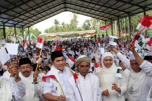 Ribuan Kiai dan Santri di Tapal Kuda Deklarasi Dukung Jokowi-Ma'ruf Amin
