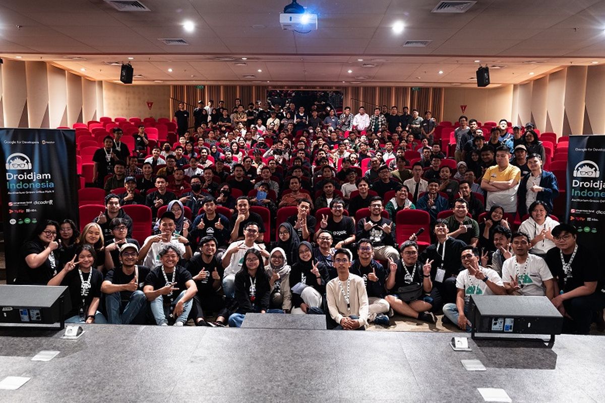 DroidJam Indonesia 2023 digelar untuk mempertemukan pegiat Android di seluruh dunia untuk pembelajaran teknis berbasis komunitas terbesar serta ketertarikan terhadap teknologi Android. 