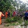 4 Polisi dan 55 Sepeda Motor Tertimpa Pohon Tumbang di Balai Kota DKI