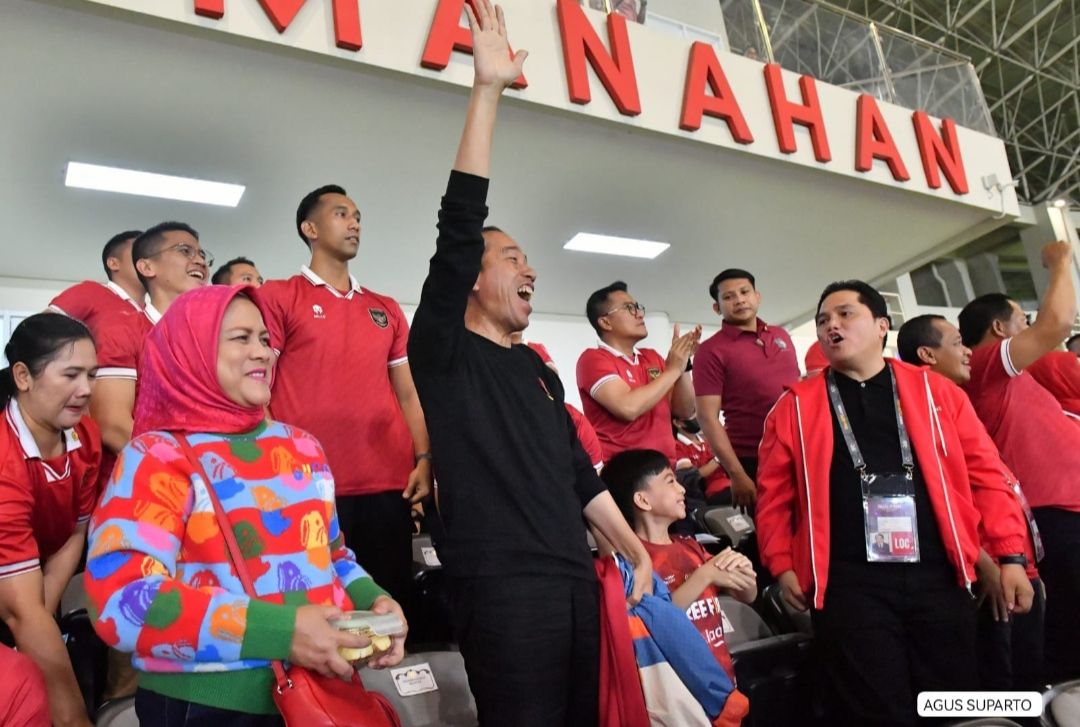 Indonesia Lolos Piala Asia U23, Presiden Jokowi Berharap Permainan Timnas U23 Semakin Baik