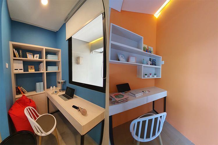 Ruang kerja dan ruang belajar 