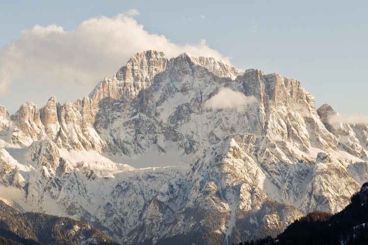 Gunung Marmolada, Italia.
